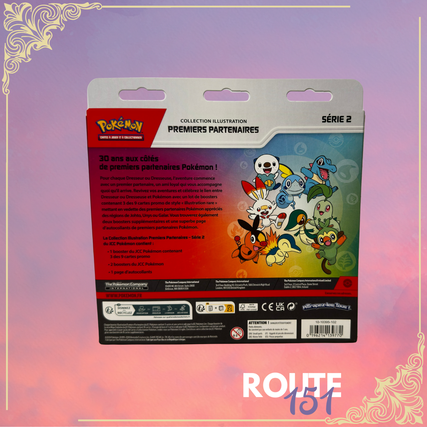 Coffret Pokémon - Collection Illustration Premiers Partenaires - Série 2
