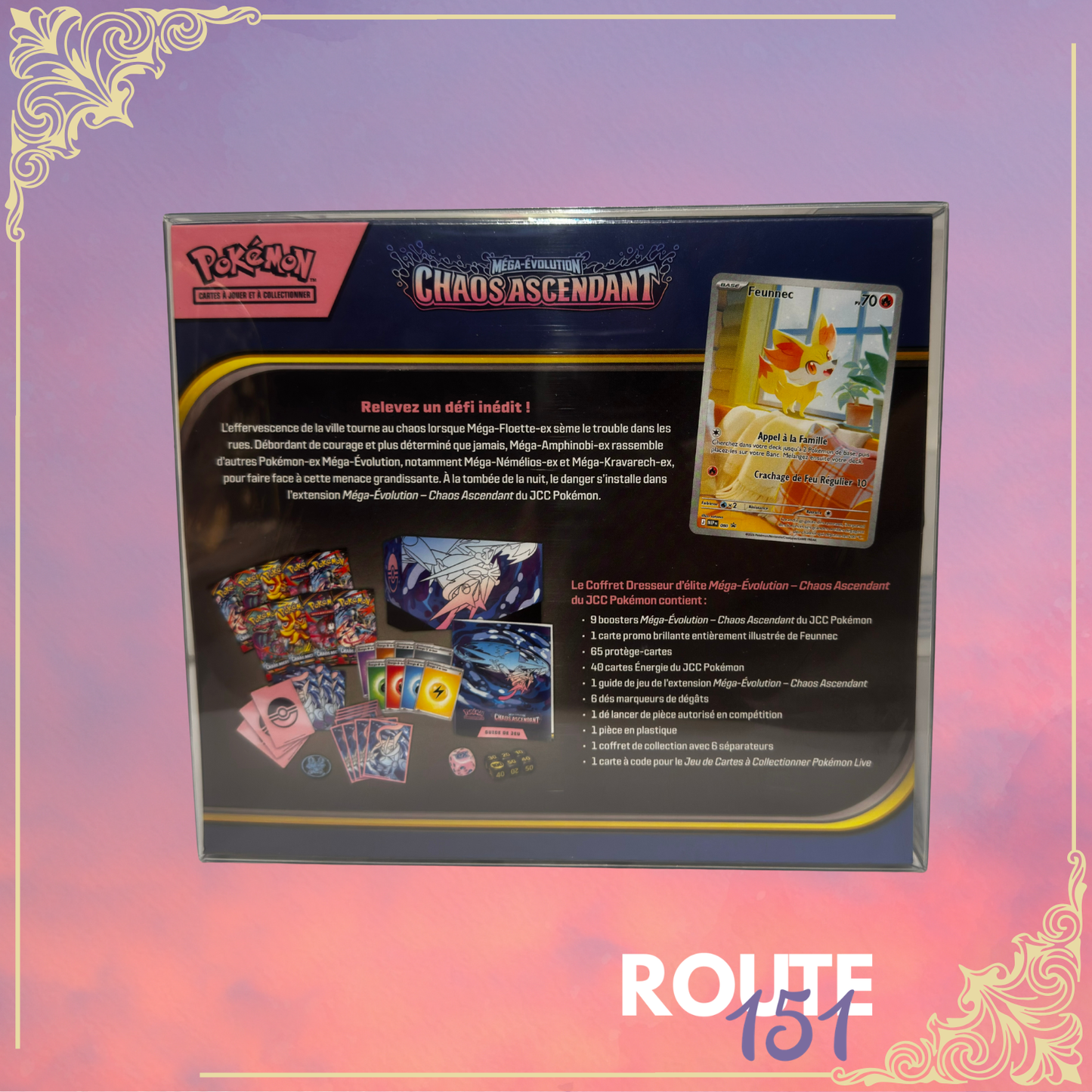 Coffret Dresseur d’Elite– ETB –Chaos Ascendant – ME04