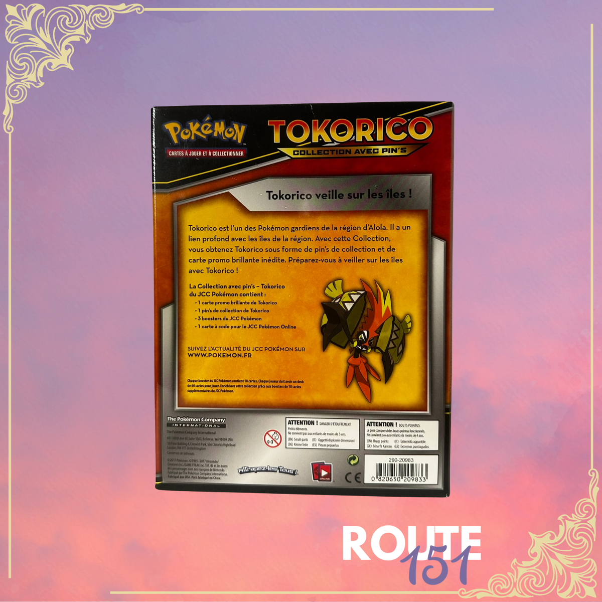 Coffret Pokémon Tokorico ex