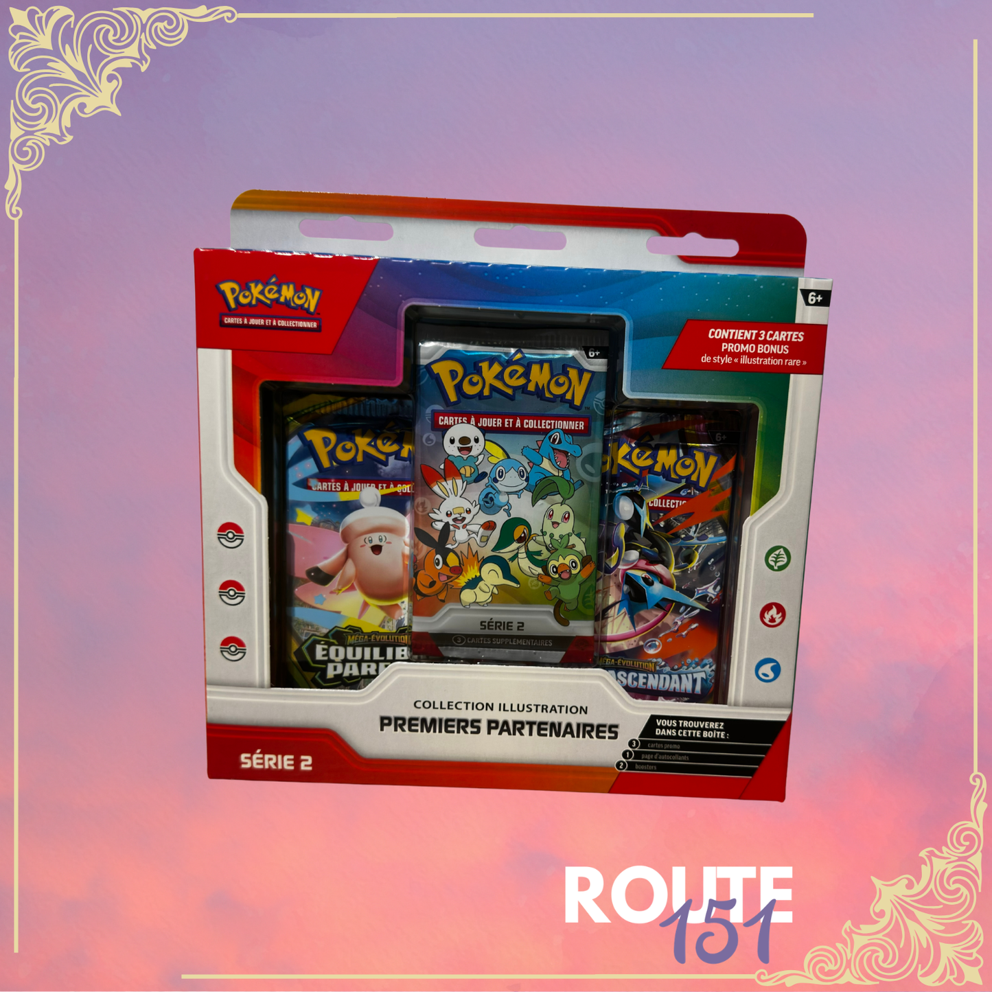 Coffret Pokémon - Collection Illustration Premiers Partenaires - Série 2