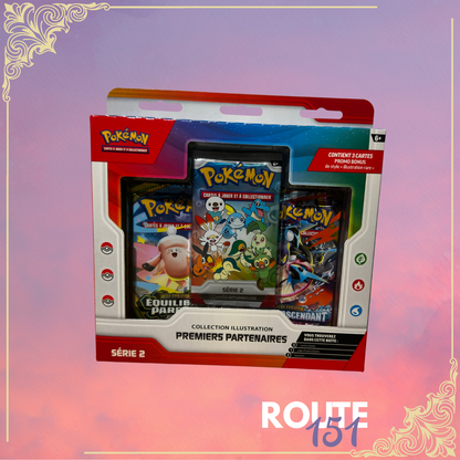 Coffret Pokémon - Collection Illustration Premiers Partenaires - Série 2