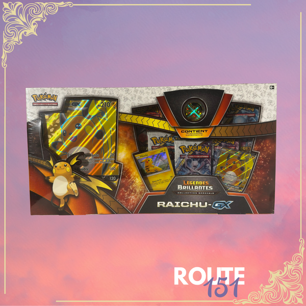 Coffret Pokémon Légendes Brillantes SL3.5 - RAICHU GX