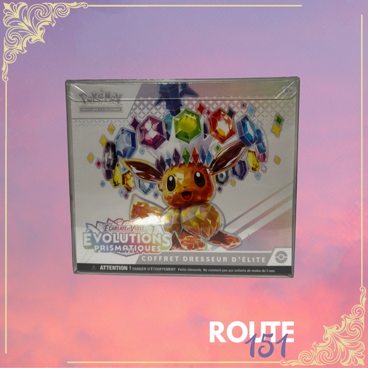 Coffret Dresseur d’élite Écarlate et Violet – Évolutions Prismatiques