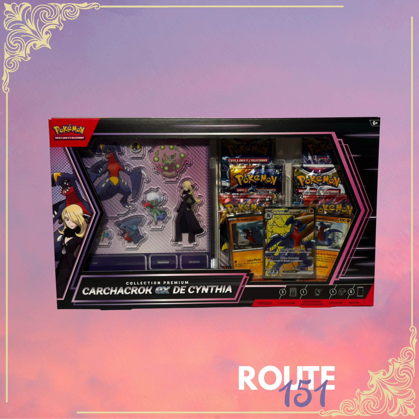 Coffret - Collection Premium Pokémon - Carchacrok Ex de Cynthia