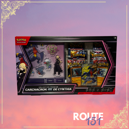 Coffret - Collection Premium Pokémon - Carchacrok Ex de Cynthia