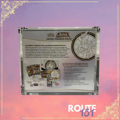 Coffret Dresseur d'Elite - Épée et Bouclier - Stars Étincelantes + acrylique