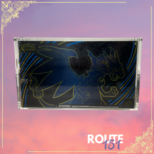 Collection Ultra Premium Méga-Dracaufeu X-ex + Acrylique