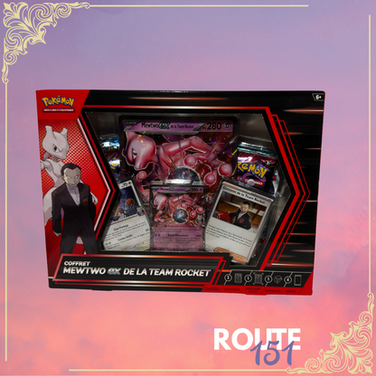 Coffret Pokémon Mewtwo-ex de la Team Rocket – Édition Juin 2025