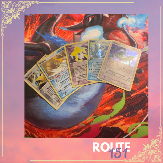 Lot de cartes bloc ex