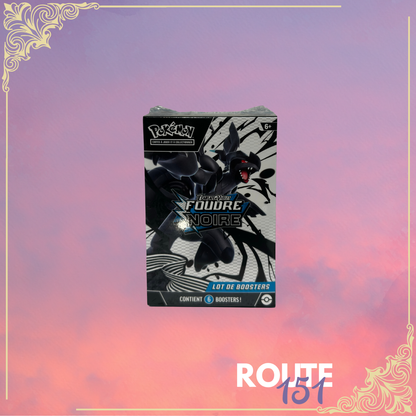 Coffret Bundle 6 Boosters - EV10.5 Ecarlate et Violet - Foudre Noir