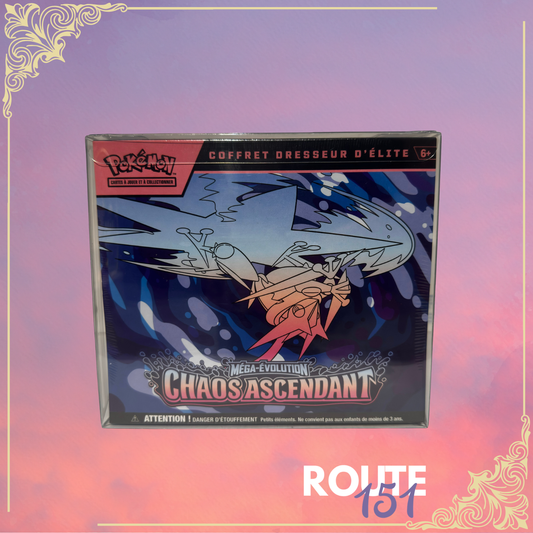 Coffret Dresseur d’Elite– ETB –Chaos Ascendant – ME04