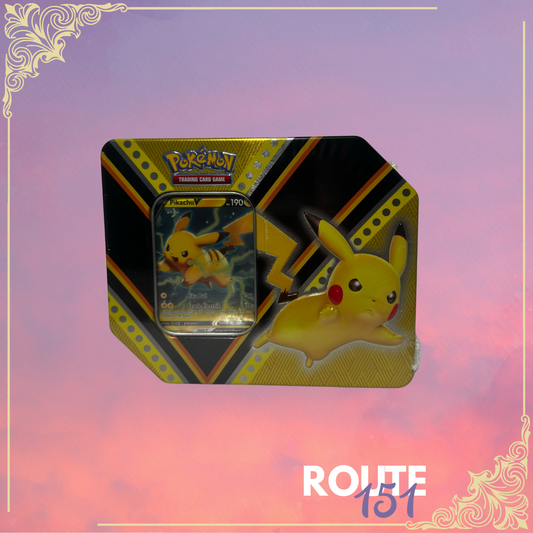 Pokébox V Pikachu | Coffret Métallique Pokémon Officiel