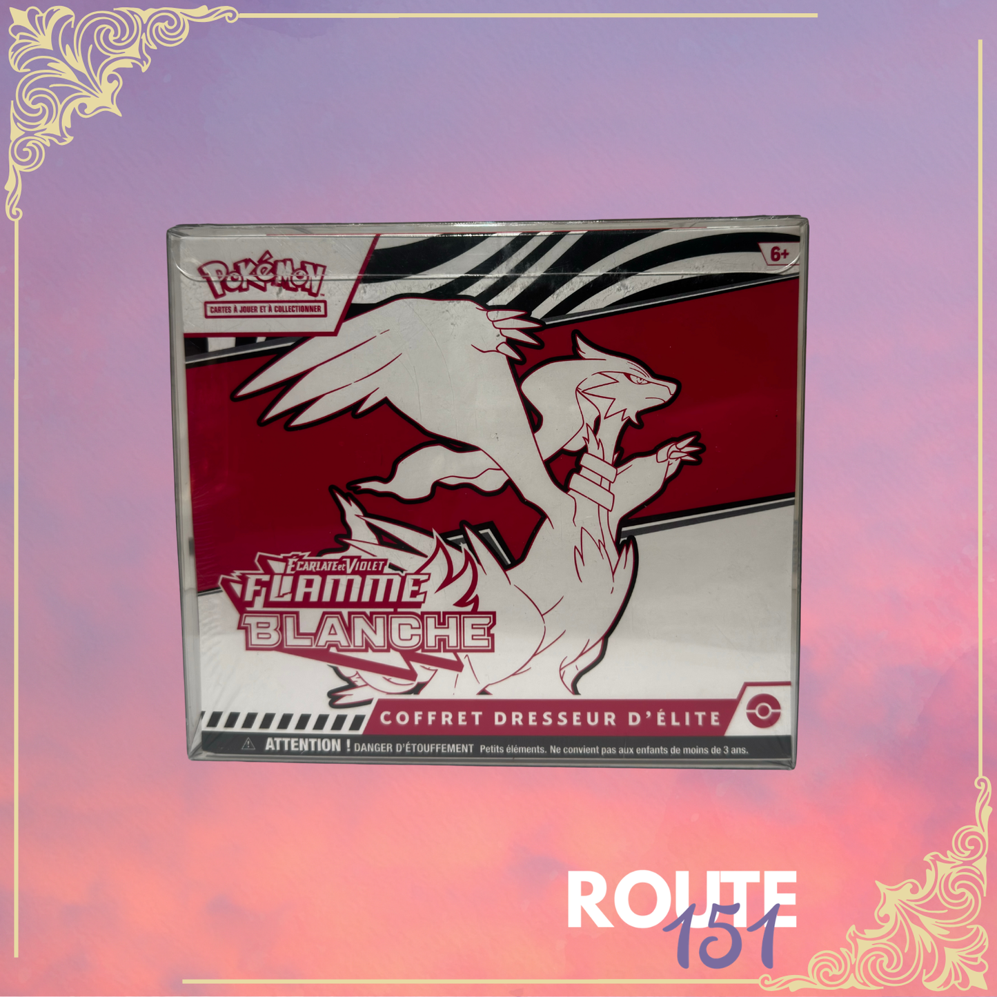 Coffret Dresseur d'Elite - EV10.5 Ecarlate et Violet - Flamme Blanche