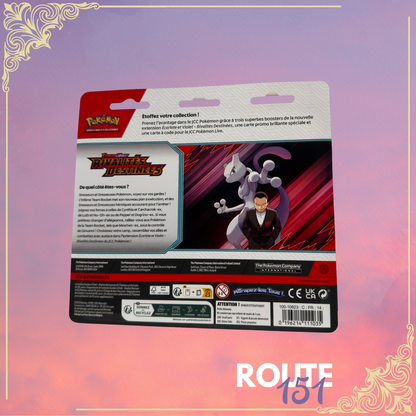 Tripack Pokémon EV10 – Rivalités Destinées (Team Rocket)