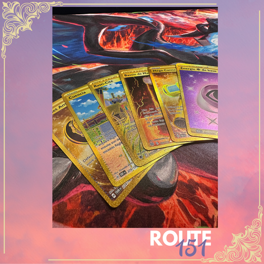 Lot de cartes Gold