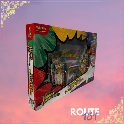 Coffret Collection Poster Premium – Méga-Gardevoir – Héros Transcendants – ME2.5