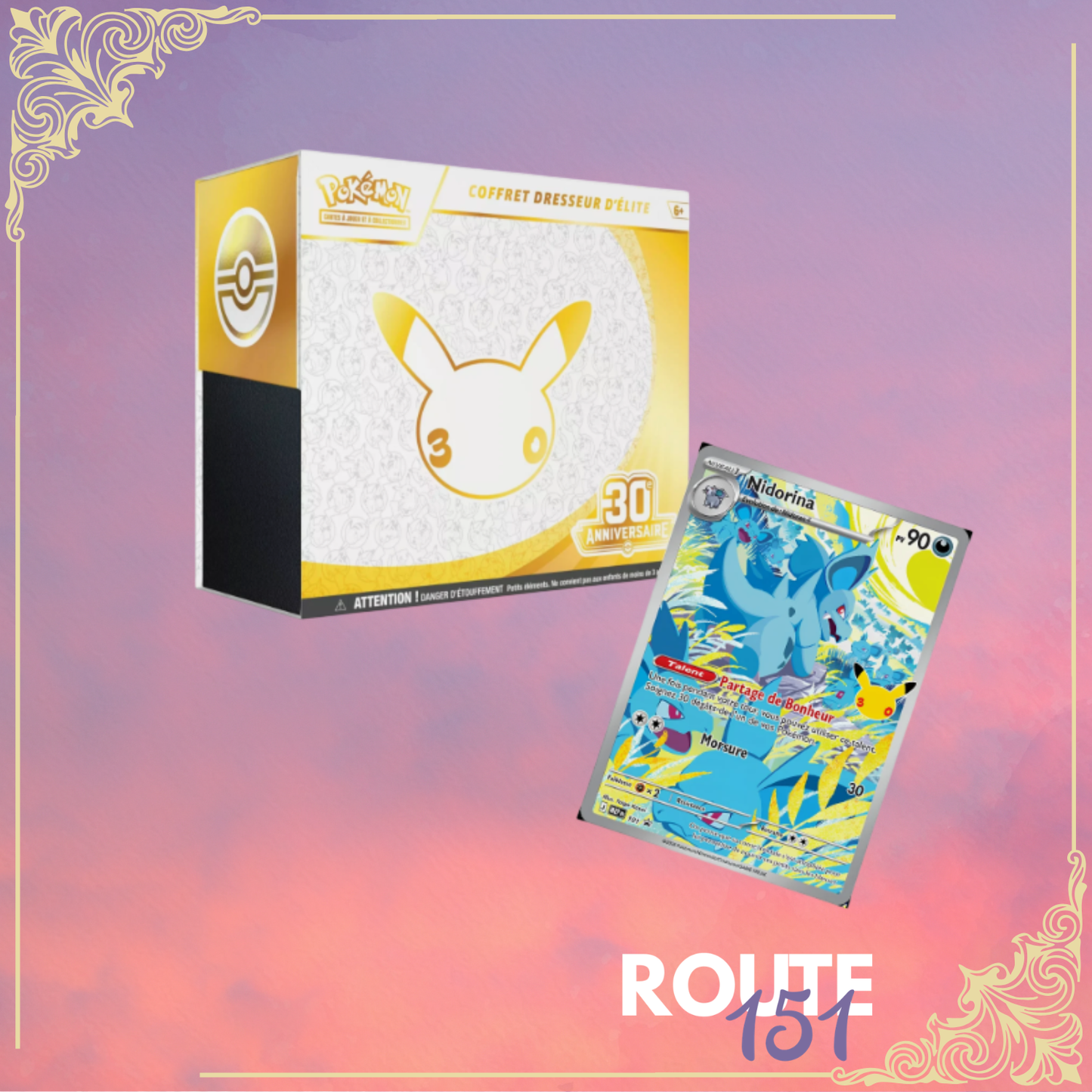 Précommande / ETB -Coffret Dresseur d'Élite- 30ème Anniversaire -Français