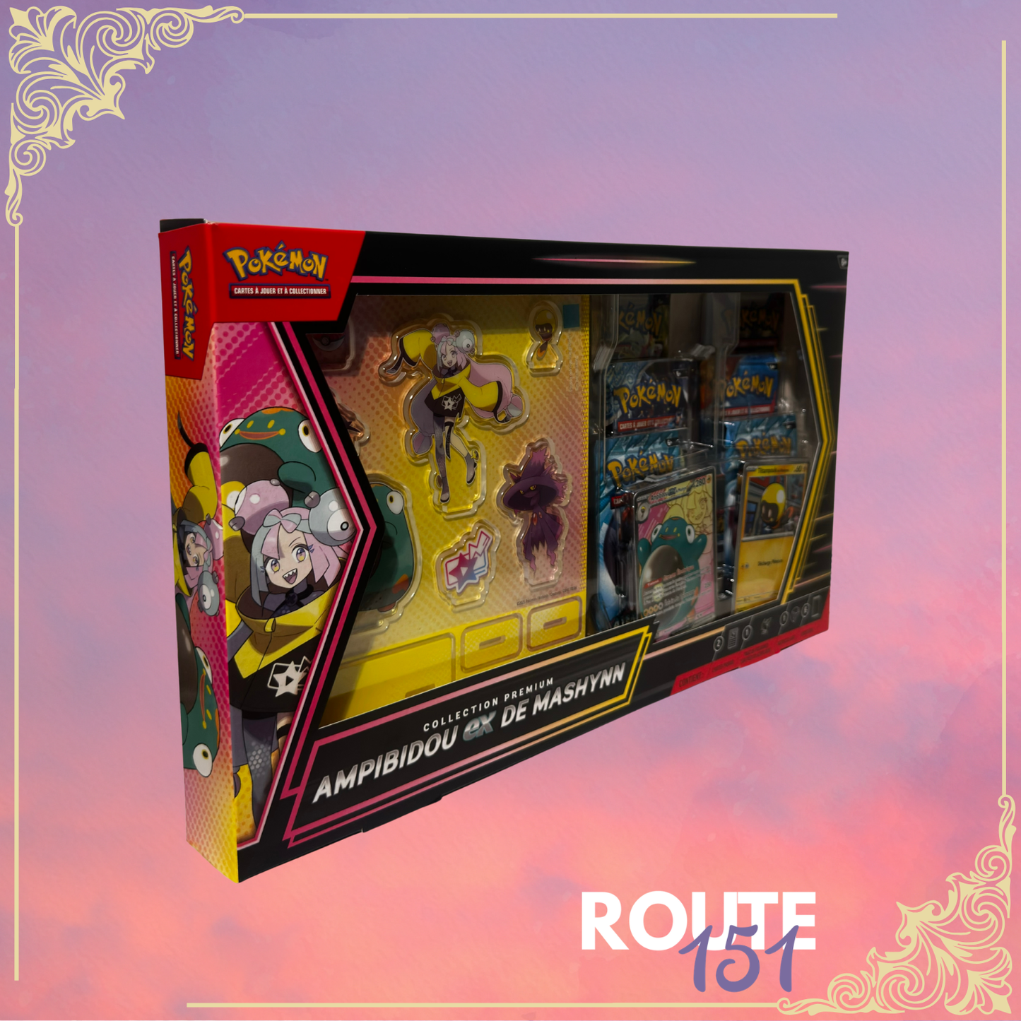 Coffret - Collection Premium Pokémon - Ampibidou Ex de Mashynn