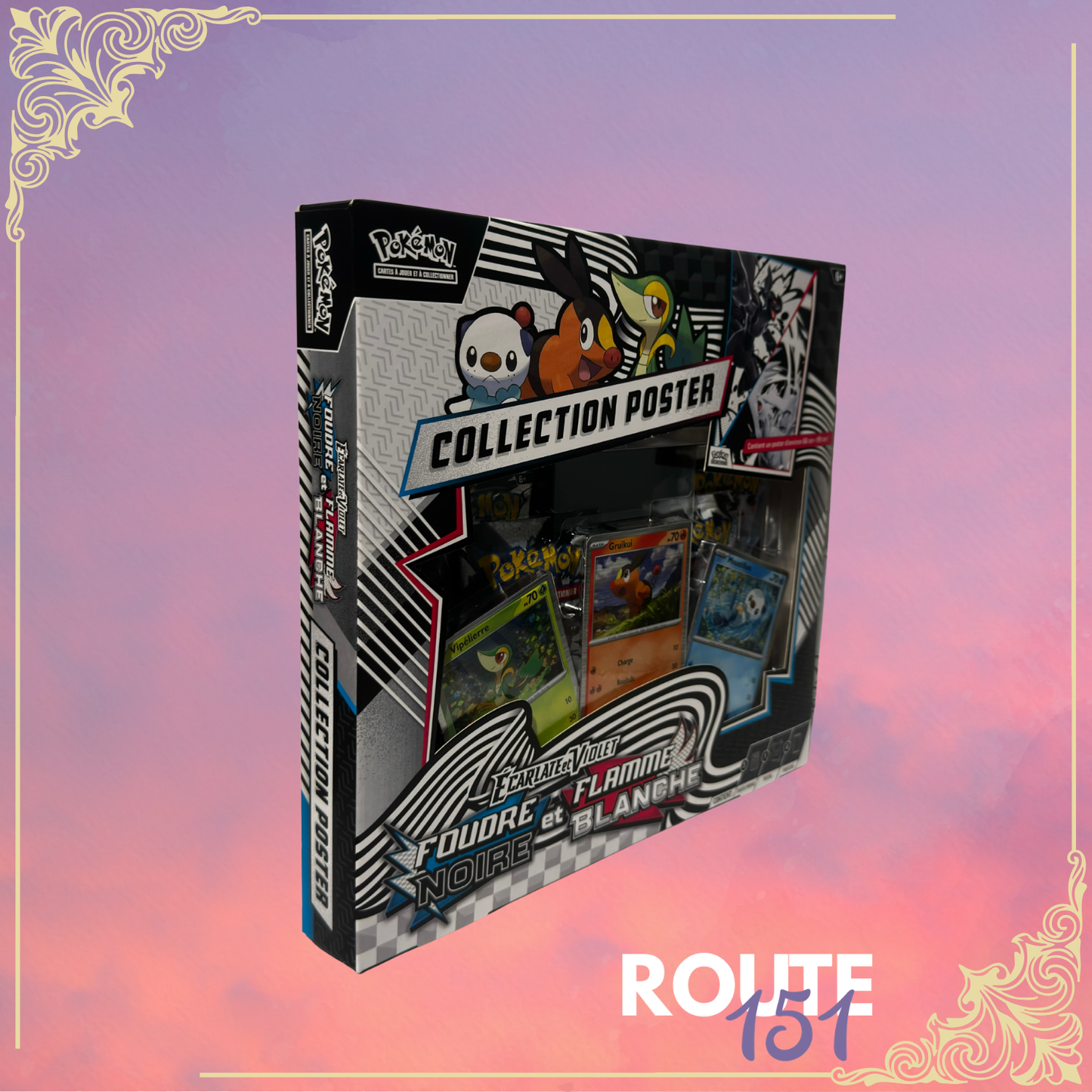 Coffret Collection Poster - Foudre Noire & Flamme Blanche