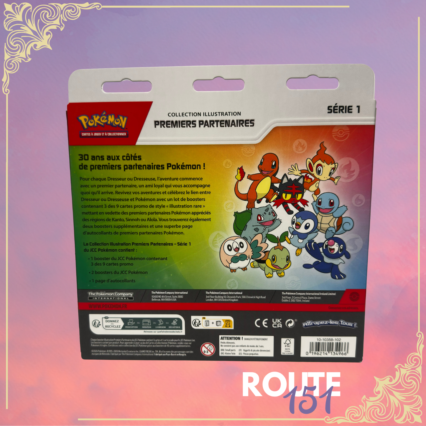 Coffret Collection Illustration Premiers Partenaires – Série 1