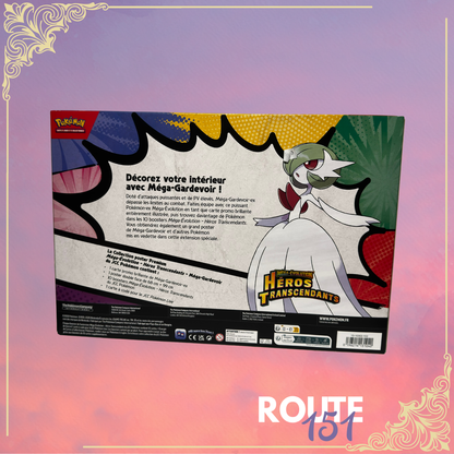 Coffret Collection Poster Premium – Méga-Gardevoir – Héros Transcendants – ME2.5