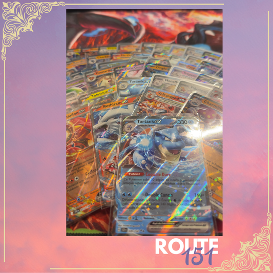 Lot de 67 cartes EX – Bloc Écarlate et Violet