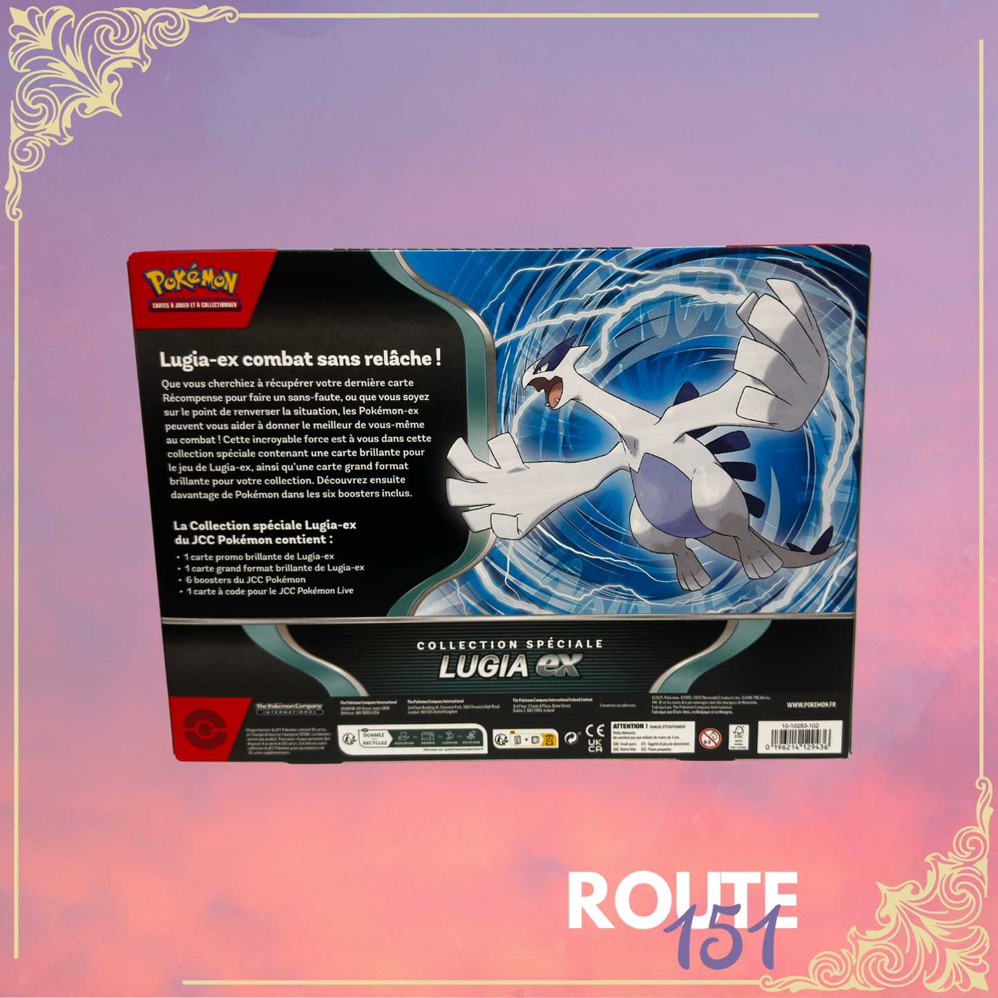 Coffret Pokémon Collection Spéciale Lugia Ex