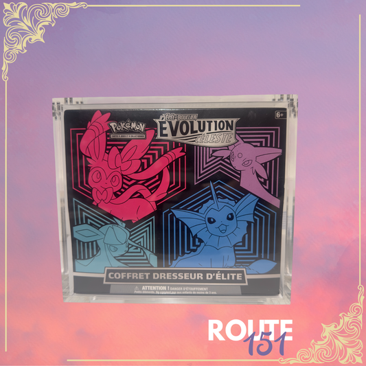 Coffret Dresseur d'Élite - EB07 - Évolution Céleste + acrylique