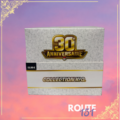 Display k.o 30e anniversaire