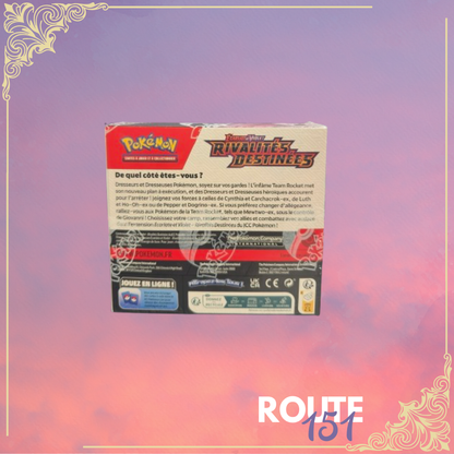 Display 36 Boosters Pokémon – EV10 Écarlate & Violet : Rivalités Destinées
