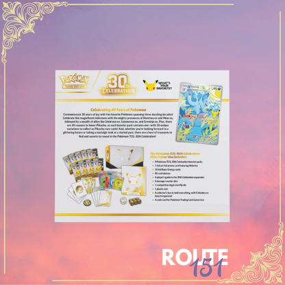 Précommande / ETB -Coffret Dresseur d'Élite- 30ème Anniversaire -Français